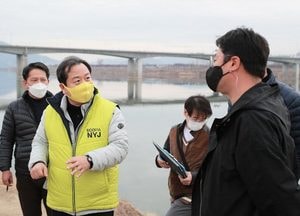 조광한 남양주시장, 휴일에도 쉼 없는 현장행정 실시