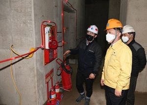 장덕천 부천시장, 해빙기 대비 건설공사장 안전 점검