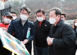 조광한 남양주시장, ‘청학밸리리조트’ 조성 현장 점검