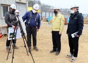 김운영 고양 덕양구청장, 비산먼지 사업장 현장 점검