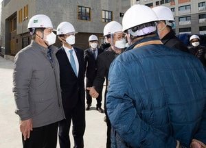 박형우 계양구청장, 청소년문화의 집 건립현장 방문