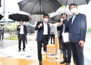 전해철 행안부장관, 하남시 어린이보호구역 개선사업 우수사례 현장 점검