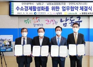 인천시 최초 수소 융·복합 충전소 구축 추진