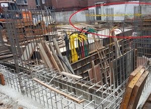 광명 복합건축물 공사장서 담벼락 붕괴 사고...50대 근로자 사망
