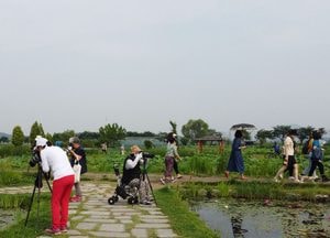 [포토] 사진작가의 ‘촬영 열정’