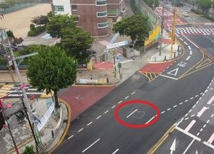 인천 신광초교 정문 앞 "또다시 스쿨존 사망사고" 일어나