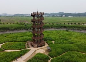 [드론이 본 세상] 시흥 갯골생태공원 ‘흔들 전망대’ 진짜 흔들릴까?