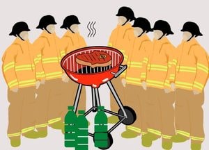 코로나19 엄중한 시기에 소방서 차고지서 회식 의혹...감찰중