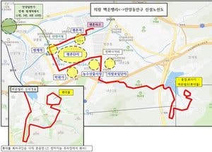 안양시 ‘평촌역-백운밸리’  33번 시내버스 26일 개통