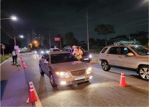 경기북부 음주운전 면허취소 7명·정지 10명 적발