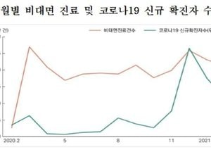 코로나 발생 이후 국내 비대면 진료 300만건↑…‘입법 추진되나’
