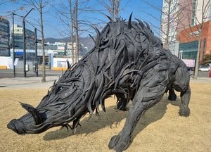 [사진으로 봤다] 코로나 물렀거라...‘기운생동(氣韻生動)’ 展