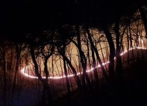 포천서 산불 이틀째 진화…군부대 조명탄이 화재원인