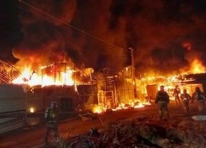 고양 선유동 비닐하우스 불, 7개동 소실