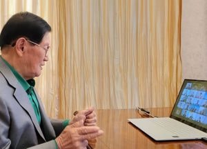 이만희 총회장 “모두 하나되자”언론 초청 간담회 참석