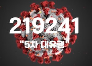 코로나19 신규 확진 21만명대 진입...신규 확진자 21만 9241명