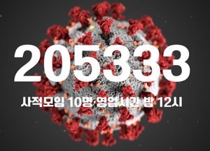 “고위험군 4차접종 적극 참여 당부”...코로나19 신규 확진 20만5333명