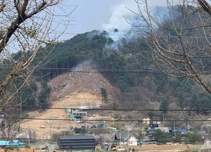 가평 야산서 불, 1시간 만에 진화
