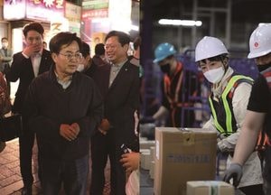 도민의 현장 속으로···김동연·김은혜 경기지사 여야 후보 0시부터 선거운동 돌입