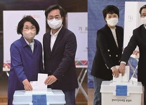 경기지역 582만914명 투표···50.6% 마무리