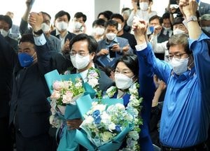 김동연 막판 역전 성공, 경기지사 ‘당선’···경기도 발전에 헌신·노력