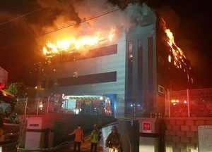 평택 마산리 케이블 제조 공장서 불···3시간 50분만에 진화