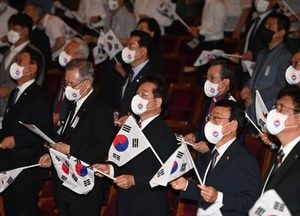 인천시, 제77주년 광복절 경축 행사...“애국선열들 숭고한 희생·헌신 가슴 깊이 추모”