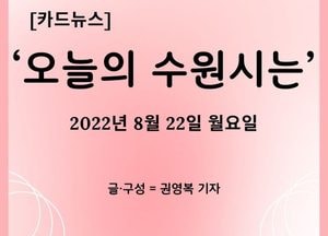 [카드뉴스] ‘오늘의 수원시는’