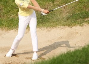 [포토] 오지현 ‘깊은 벙커도 문제없어’