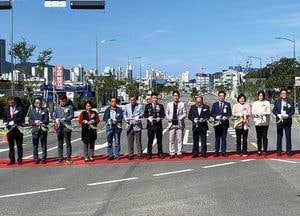 양평, 양근리-백안리 일원 6차선 확장·전선 지중화 사업 개통식