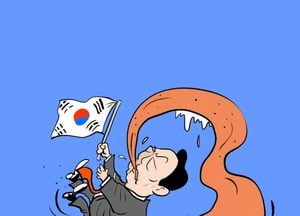 태극기 휘바이든