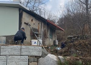 동두천, 부실해 보이는 ‘광암동 도시계획도로 보강토 공사’