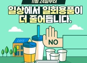 김포시, 자원낭비·환경오염 억제 “1회용품 사용 규제 동참해주세요”