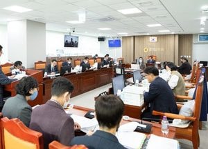 경기도의회 농정해양위원회, 축산산림국 예산 확보 노력 부족 '지적'