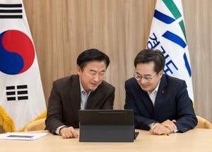 김동근 시장 “김동연 지사, 의정부 5가지 현안 적극 지원해주기로 ‘약속’”