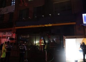 부천 상동 1층 식당서 불, 인명피해 없어
