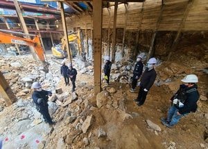 김포시, 갑자기 추워진 날씨...겨울철 대비, 건축공사장 안전점검 나서
