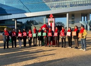 성남시 ‘사랑의 온도탑’ 제막식...12억원 모금 목표