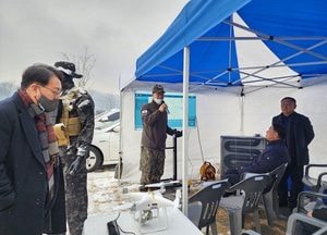 포천시, 국토부 드론 실증도시 구축사업 시연행사 열어