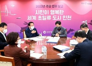 인천시, 내년 교통망 ‘시민 편리·안전’ 집중...유정복 시장, 교통건설국 계획 보고회 가져
