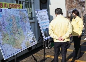김보라 안성시장, 고병원성 조류인플루엔자 방역 현장 점검