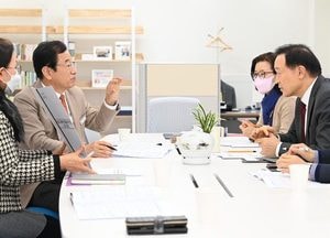 이현재 시장-임태희 교육감 면담, 하남교육지원청 신설 건의