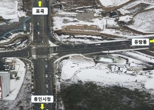 용인시, 유림1교차로 출·퇴근 상습정체 해소한다