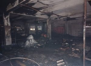 시흥 은행동 철거중인 건물서 불, 2시간 만에 진화