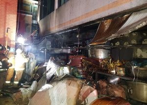 수원 음식점서 새벽 불, 1시간 만에 진화