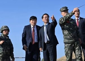 백령도·대청도·소청도 방문한 유정복 시장 ‘주민과 대화'