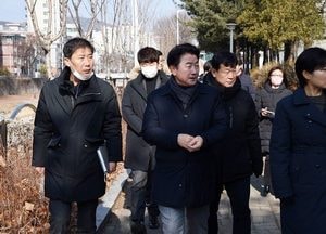 김동근 의정부시장 ‘걷고 싶은 명품 거리 만들기’ 현장 점검
