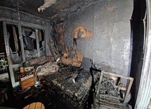 부천 아파트서 새벽 불....4명 연기흡입 병원이송
