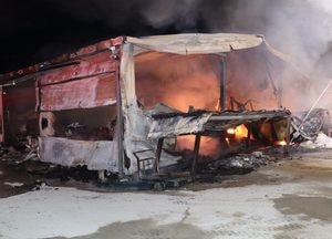 남양주 제지류 보관창고서 새벽 불, 1억8천만원 피해