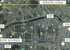 동두천시, 신천 친수공간 마스터플랜 수립 용역 착수...친수공간에 대한 전체 기본계획 수립 목적